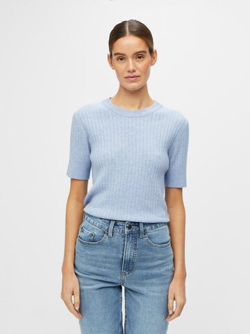 Pull-over 'NOELLE' OBJECT en bleu : devant