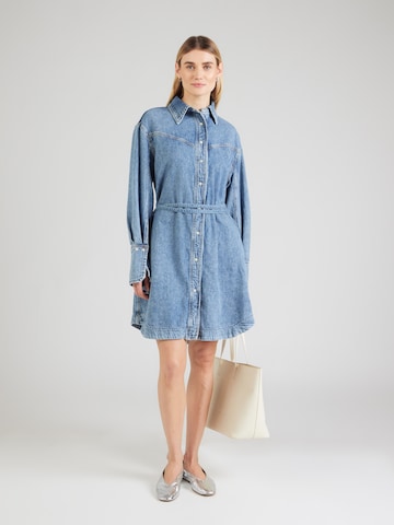 BOSSKošulja haljina - plava boja