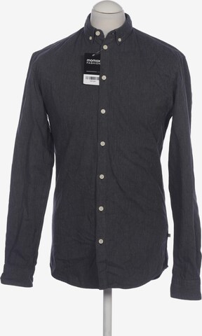 minimum Button Up Shirt in M in Grey: front