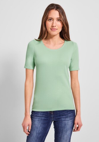 CECIL - Camisa 'Lena' em verde: frente