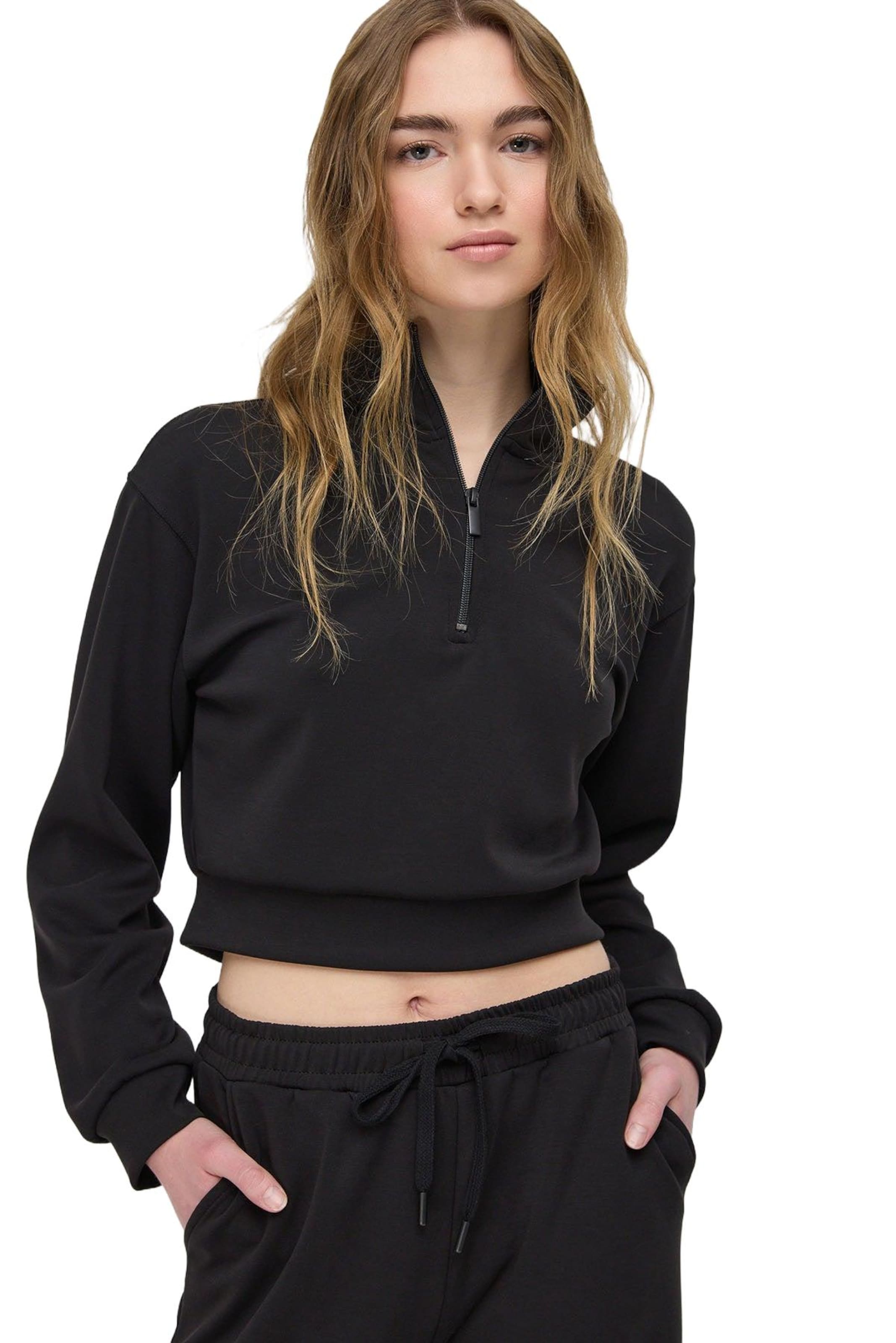 No Matter What Sweatshirt in Zwart: voorkant