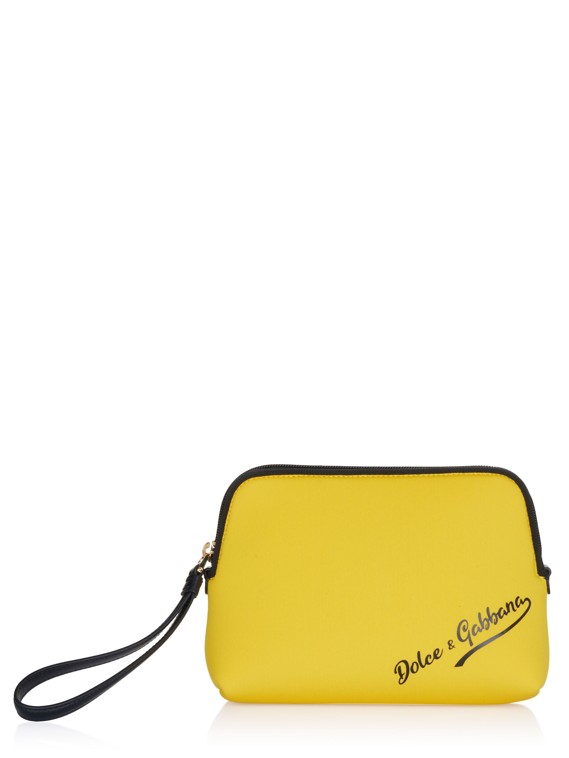 DOLCE & GABBANA Toiletry Bag in One size in Yellow, Item view