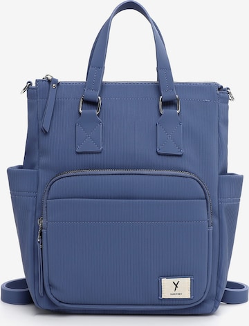 Zaino di Suri Frey in blu: frontale