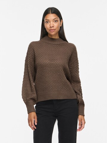 VILA Sweater in Brown