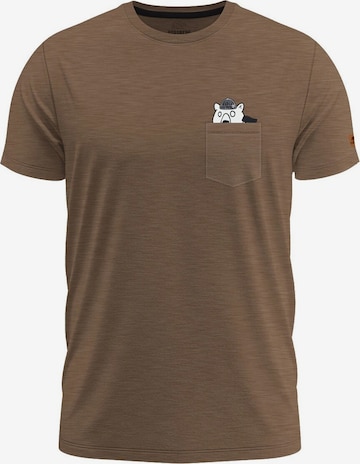 FORSBERG Shirt 'Lumberson' in Brown: front