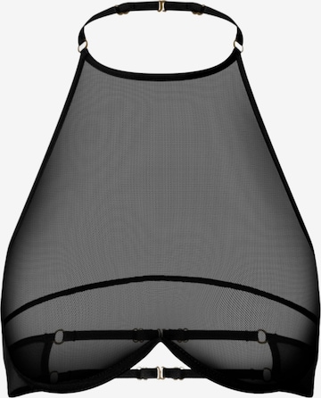 PROMEES High neck Bra 'reina' in Black: front
