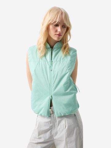 Bogner Fire + Ice Weste 'Style' in Grün: Vorderseite