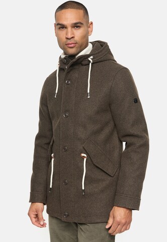 INDICODE JEANS Winter Jacket ' Christof ' in Brown