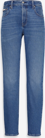 mėlyna Calvin Klein Jeans Prigludęs Džinsai: priekis