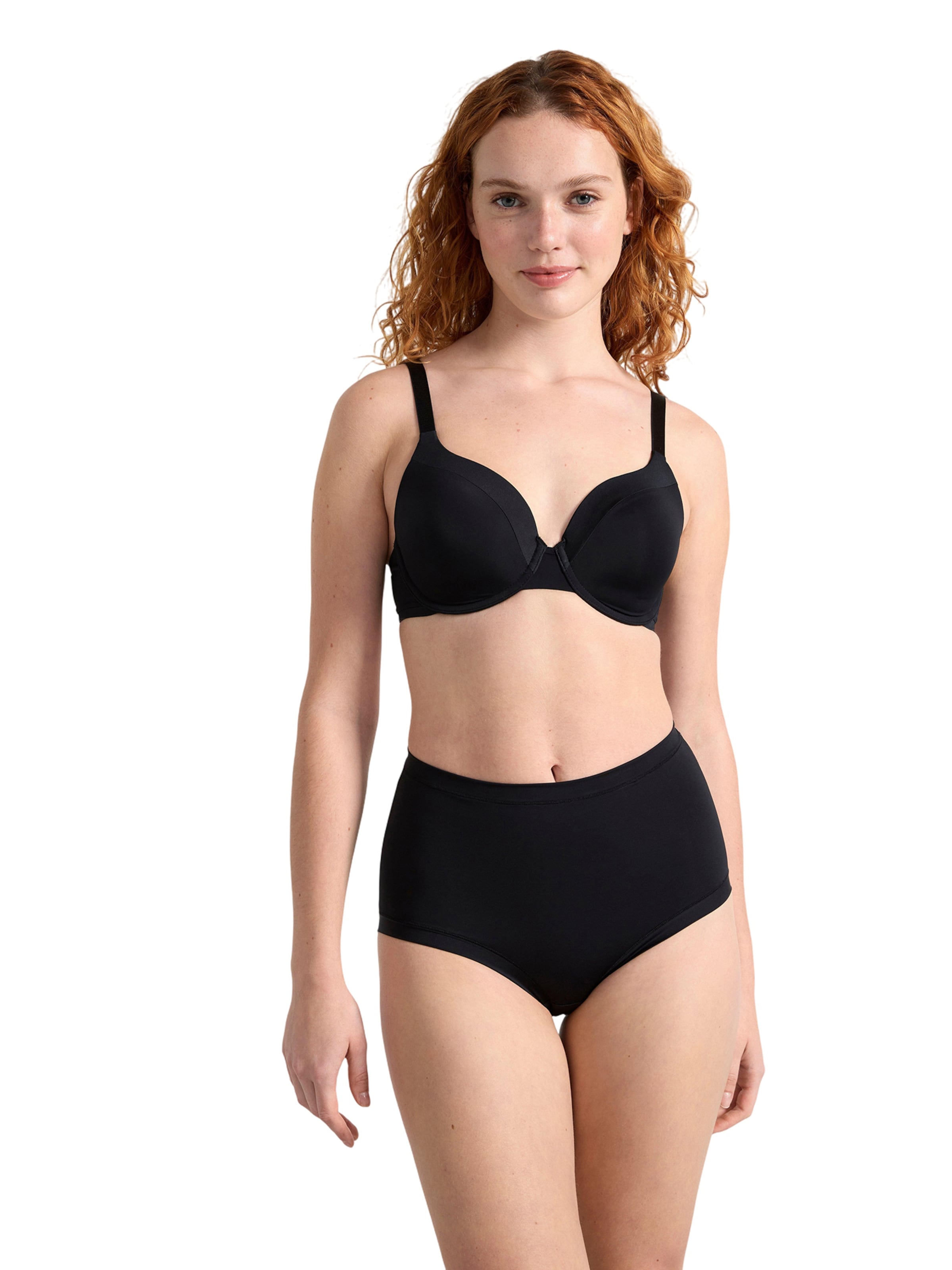 Slip Lindex en noir : devant