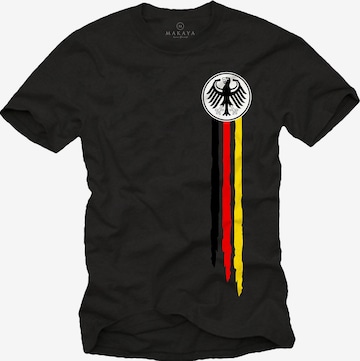 MAKAYA Shirt in Black: front