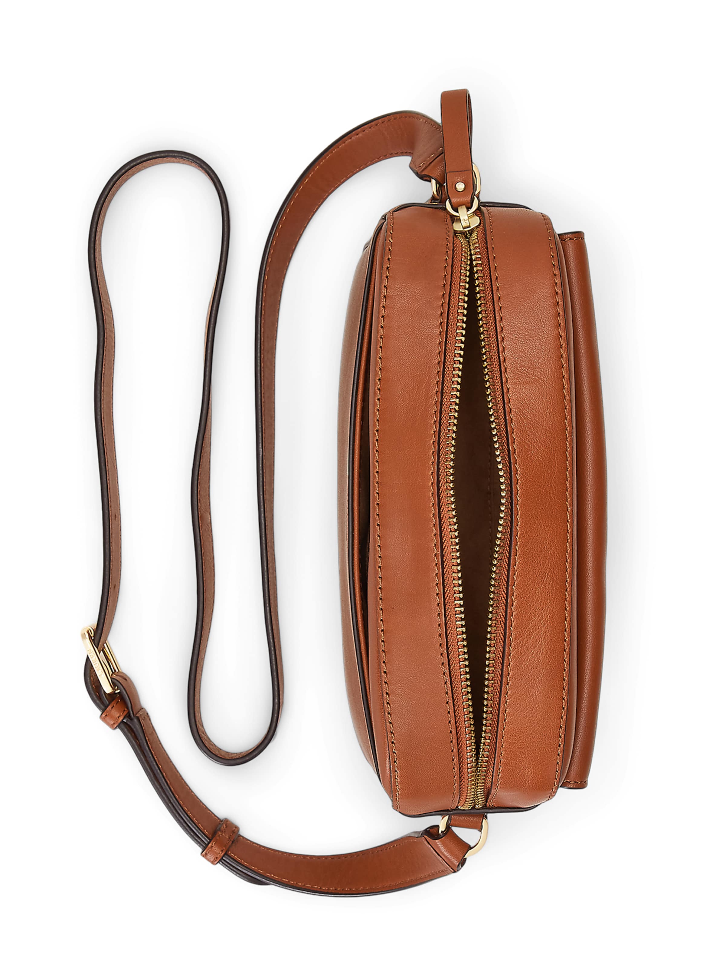 Lauren Ralph Lauren Taška cez rameno 'MARCY' - Hnedá