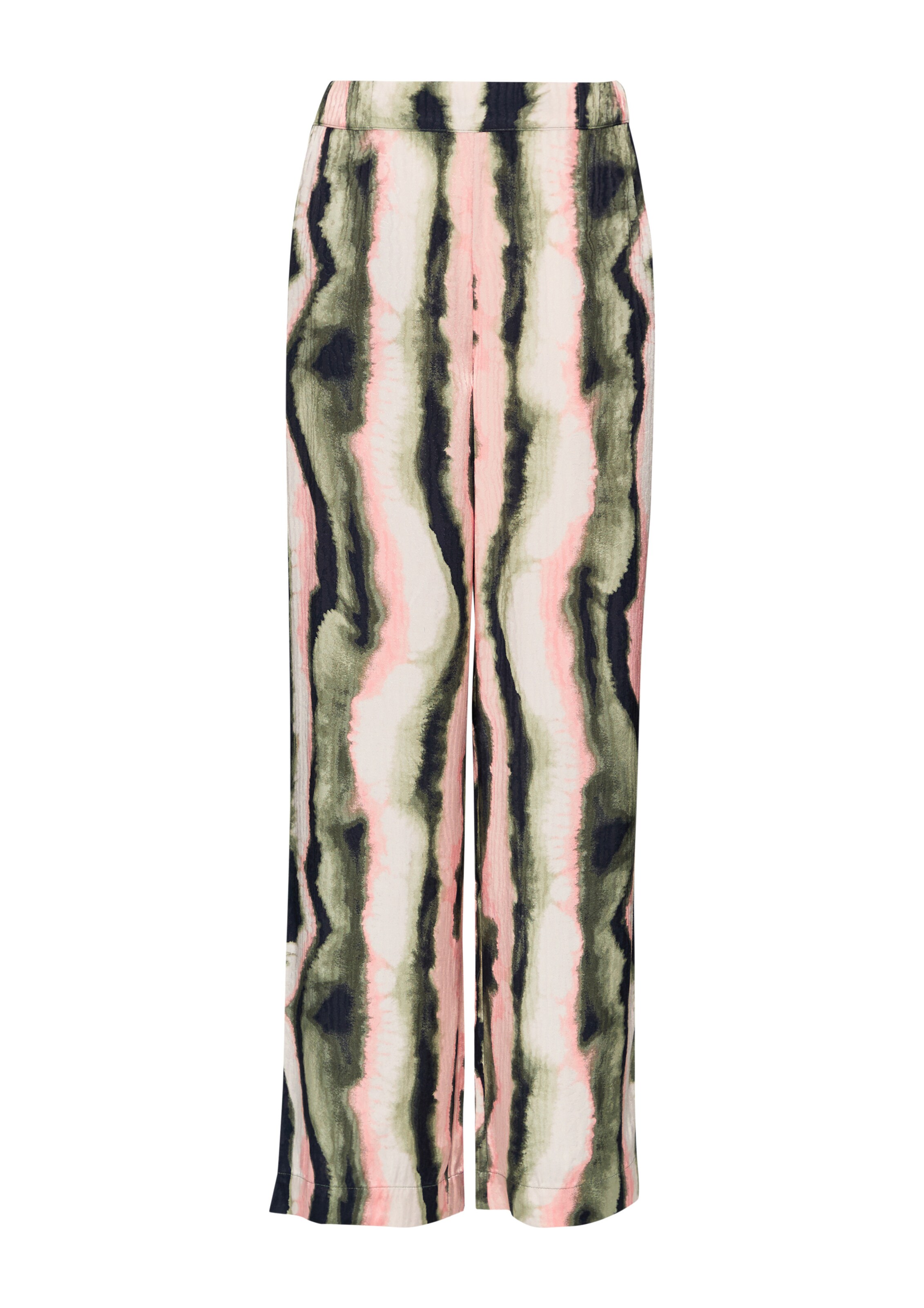 s.Oliver Wide Leg Hose in Blau: Vorderseite