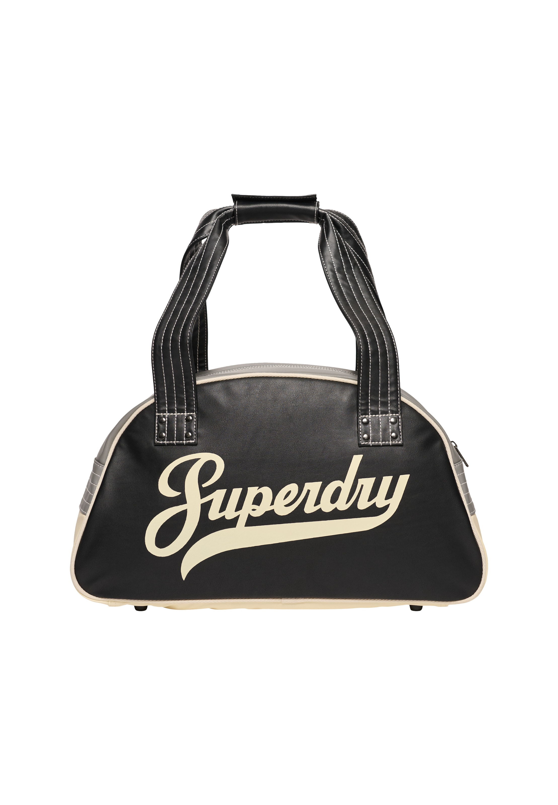 Superdry & Co Travel Bag in Black: front