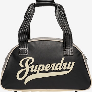 Superdry & Co Travel Bag in Black: front