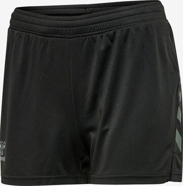 Hummel Regular Workout Pants 'Poly' in Black