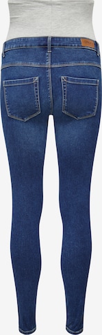 Only Maternity Skinny Jeans 'Royal' i blå