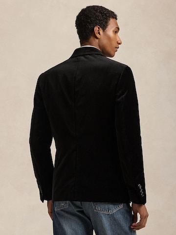 Coupe regular Veste de costume Polo Ralph Lauren en noir