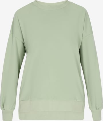 Sweat-shirt usha BLUE LABEL en vert : devant