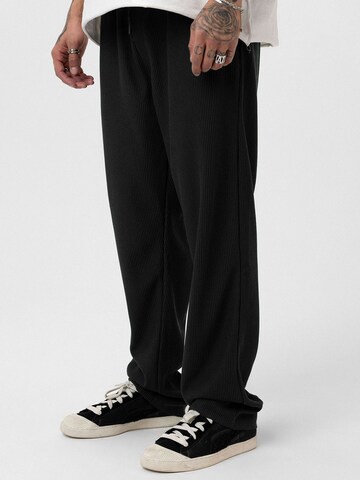 Loosefit Pantaloni 'Teddeo' di Dandalo in nero