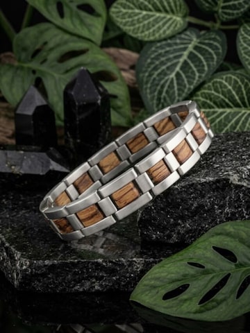 Holzwerk - Pulsera 'IDASEE' en plata