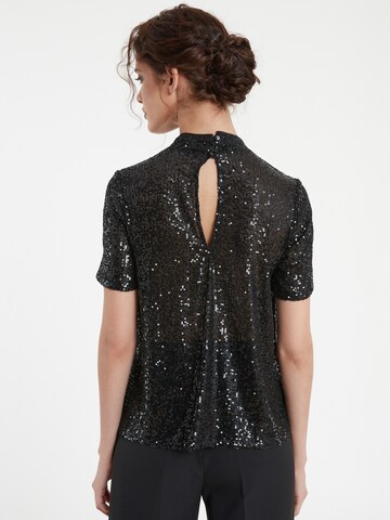 Ana Alcazar Blouse ' Tafisa ' in Zwart