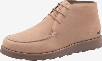 Chukka Boots Ombre en beige : devant