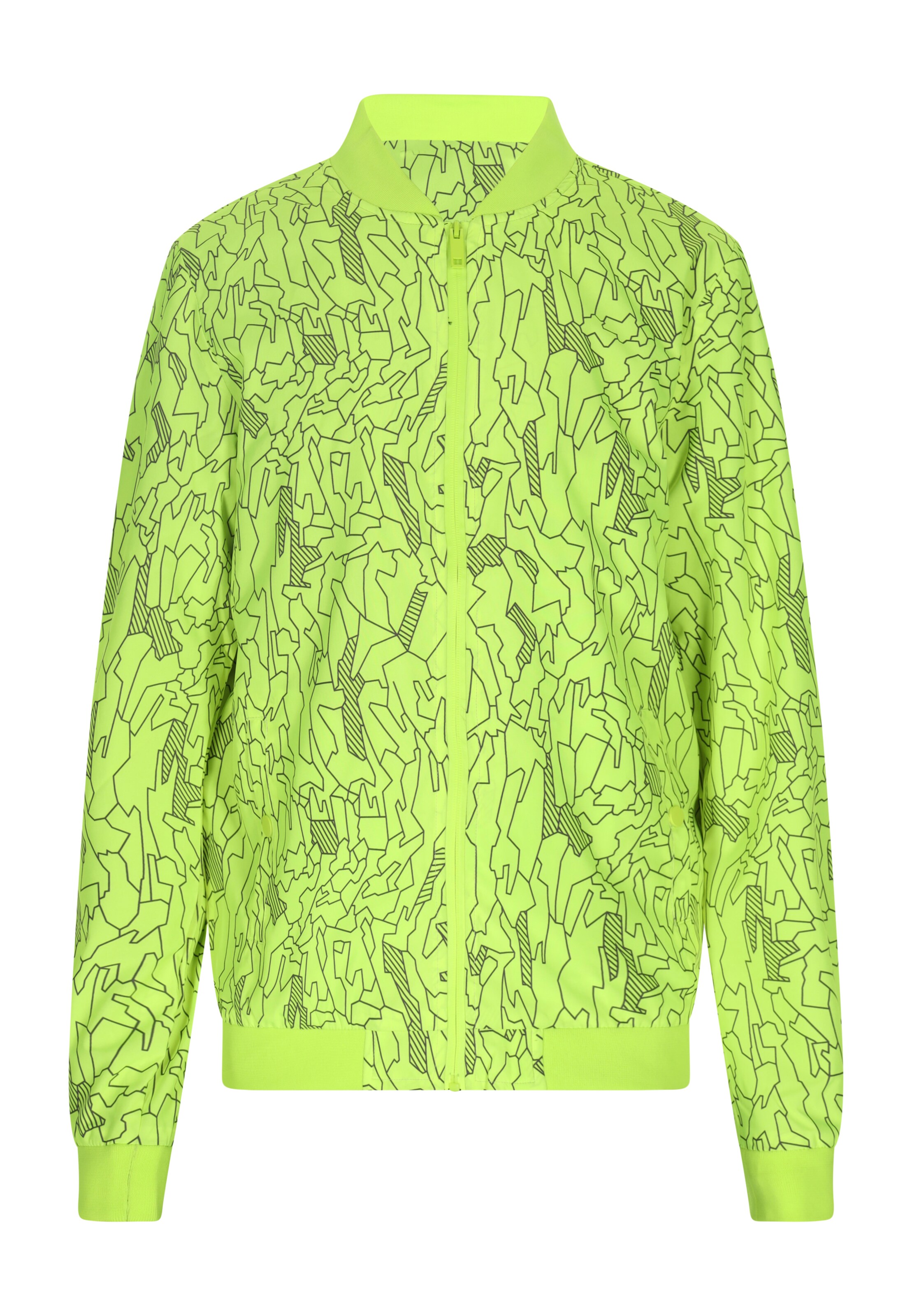 COSIMON - Casaco meia-estação em amarelo: frente