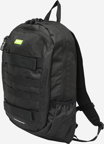 HUF Backpack 'Mission' in Black: front