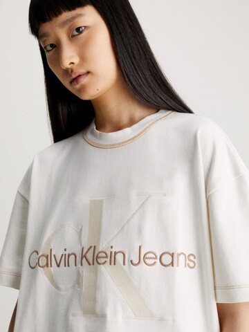 Calvin Klein Jeans Μπλουζάκι σε χρυσό