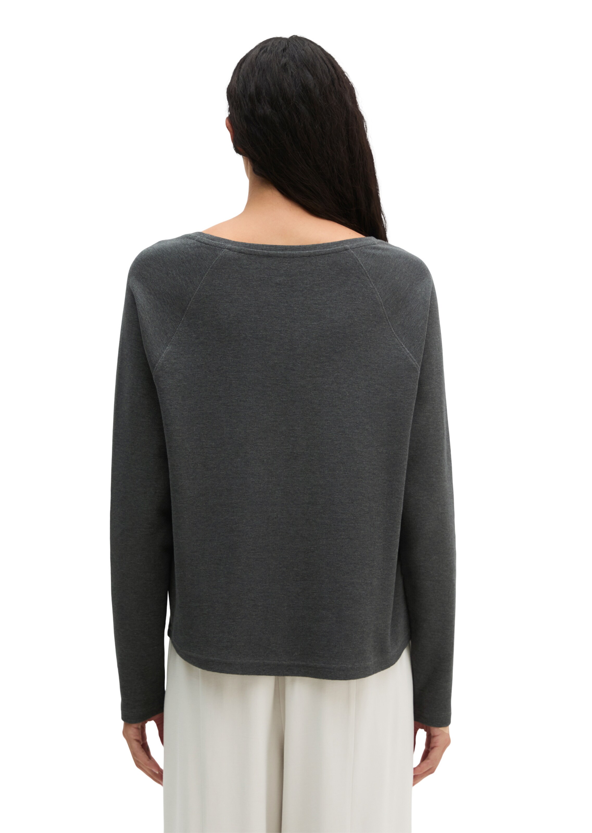 T-shirt Marc O'Polo DENIM en gris : devant