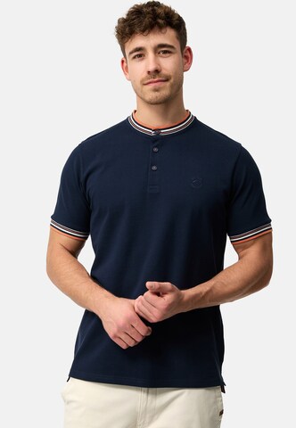INDICODE JEANS T-Shirt 'Odell ' in Blau: predná strana