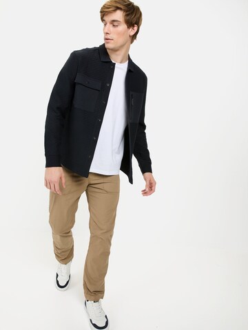 CAMEL ACTIVE Sweat-Overshirt mit Brusttaschen in Blau