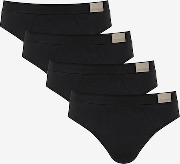 Slip di SLOGGI in nero: frontale