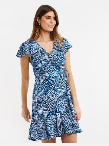 Threadbare Summer Dress 'Fizzer' in Blue: front