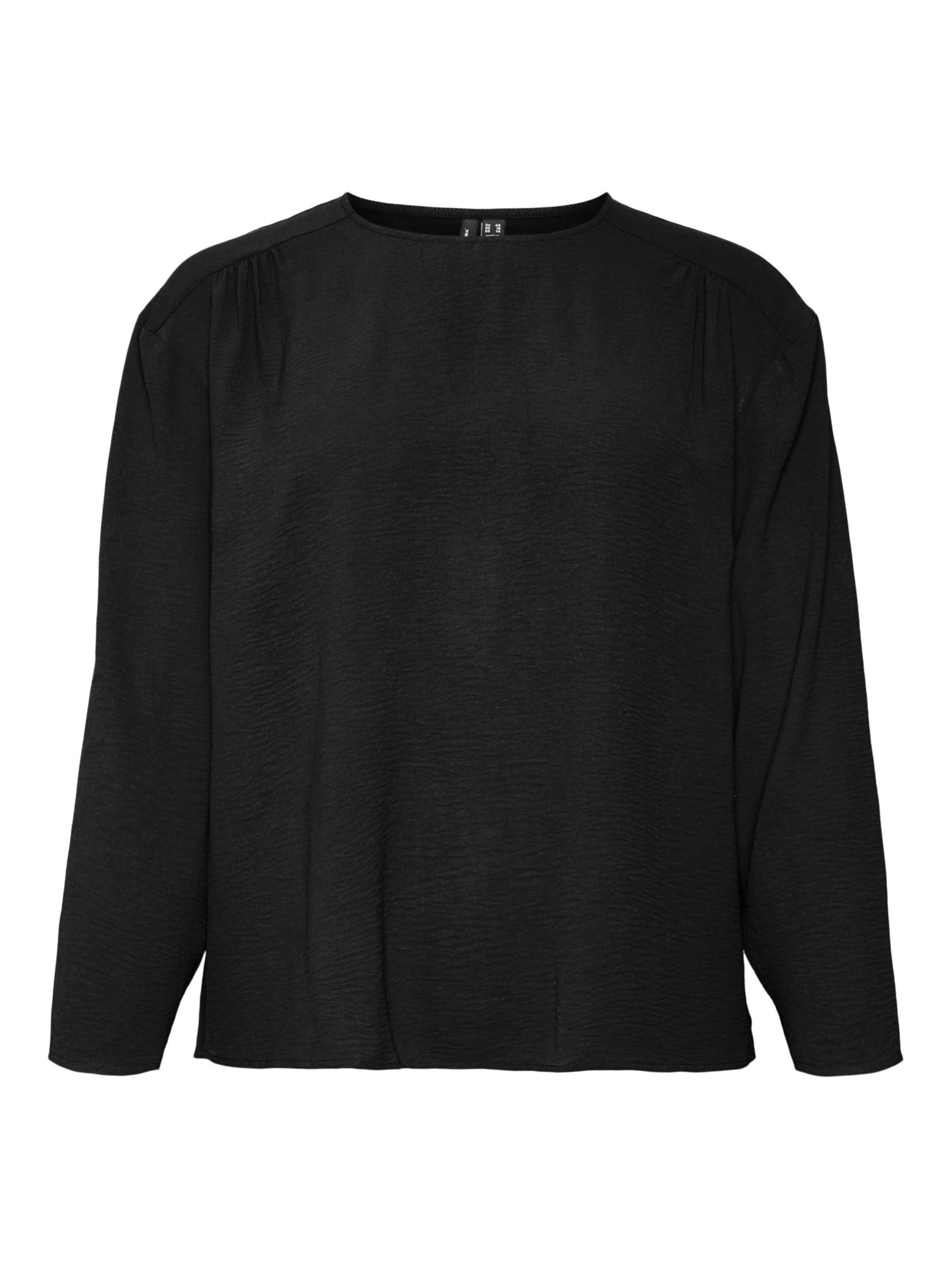 T-shirt 'MABEKA' Vero Moda Curve en noir : devant