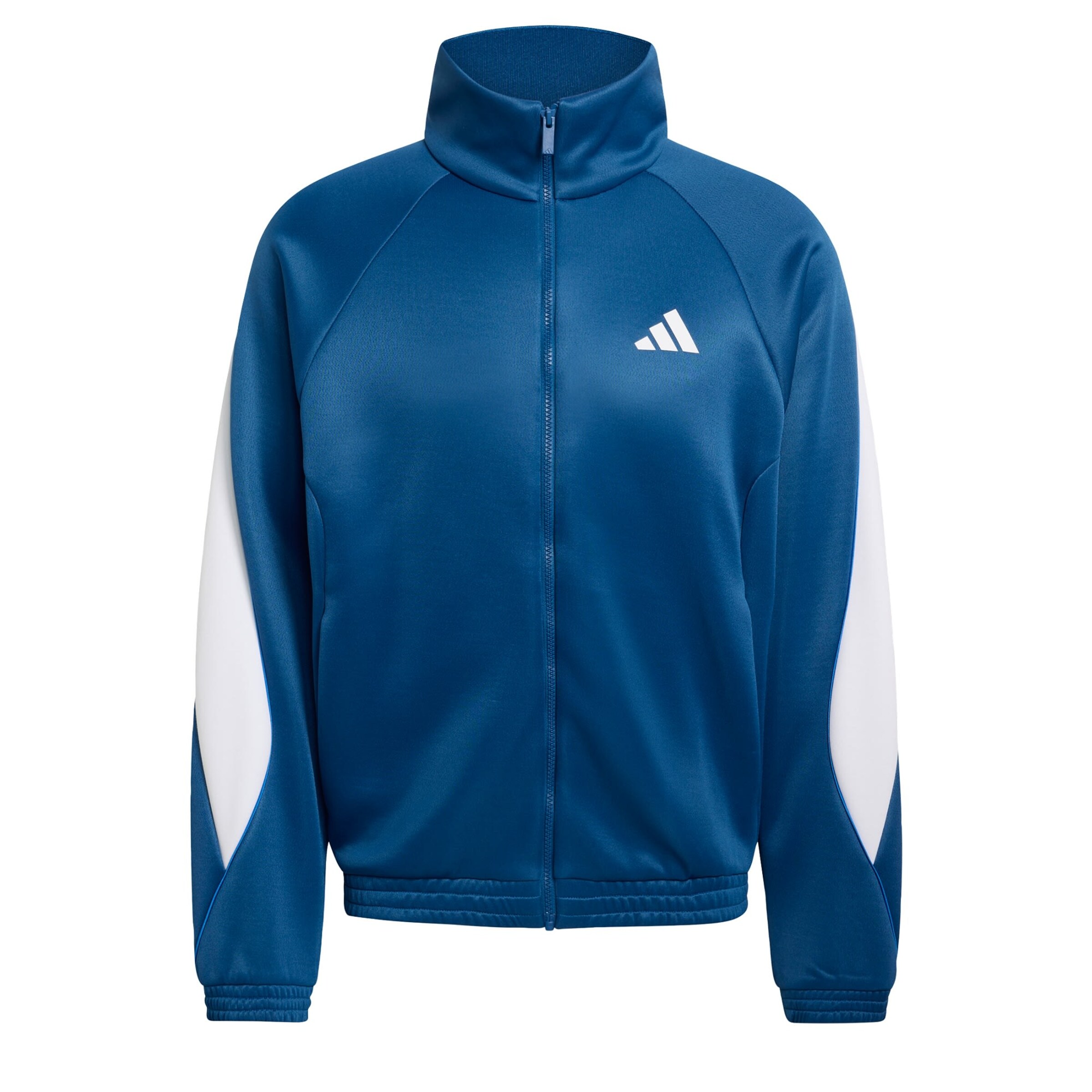 ADIDAS SPORTSWEAR - Sudadera con cremallera deportiva 'Stadium' en azul: frente