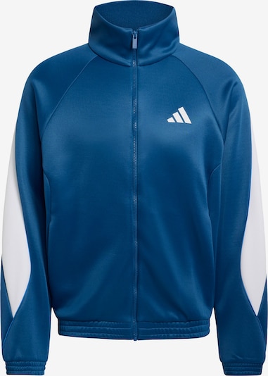 ADIDAS SPORTSWEAR Sportsweatjacke 'Stadium' in S in blau / weiß, Produktansicht