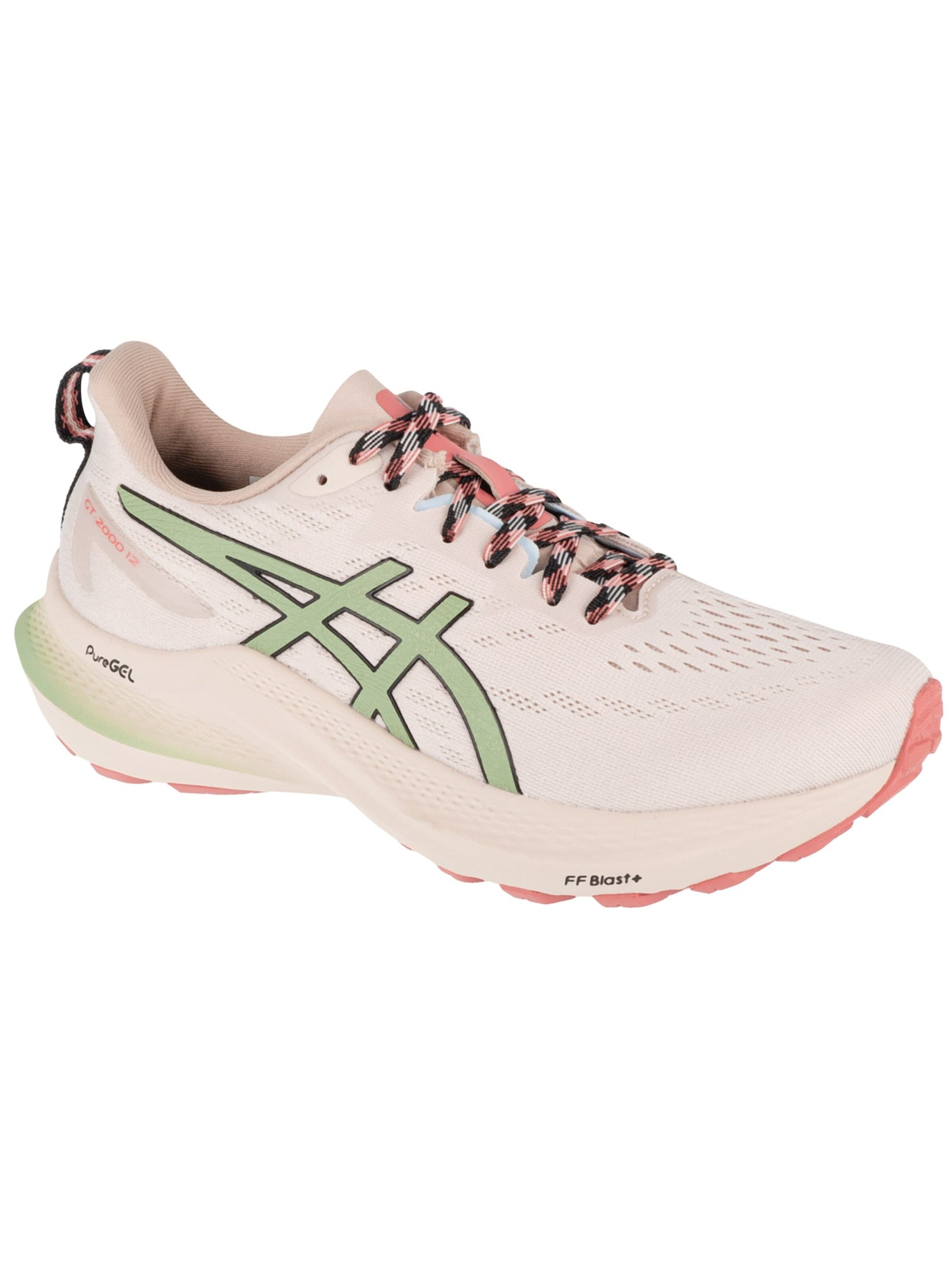 ASICS Loopschoen 'ASICS GT-2000 12 TR' in Beige: voorkant