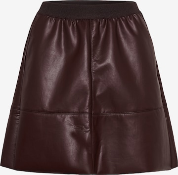 Kaffe Skirt in Brown: front