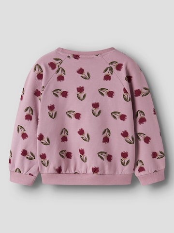 NAME IT Sweatshirt 'NMFOkla' i lila