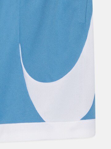 Regular Pantalon de sport 'SWOOSH' NIKE en bleu