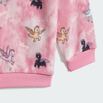 ADIDAS ORIGINALS Костюм для бега 'Adidas x Disney' в Ярко-розовый
