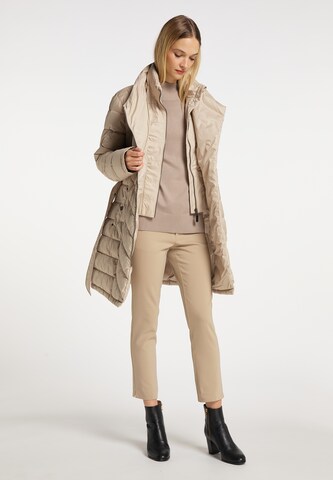 DreiMaster Klassik Winter Coat in Beige