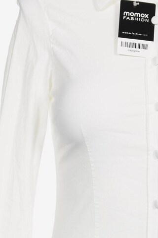Karl Lagerfeld Bluse L in Weiß