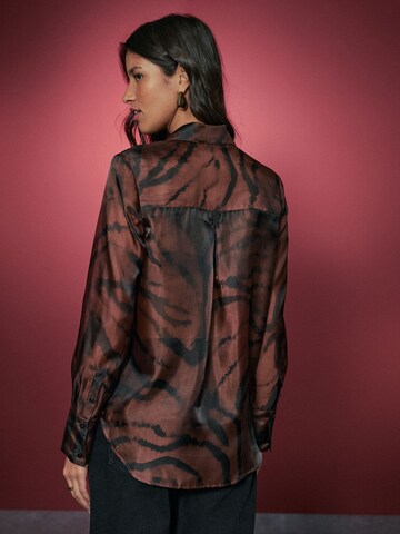 Chemisier Next en marron