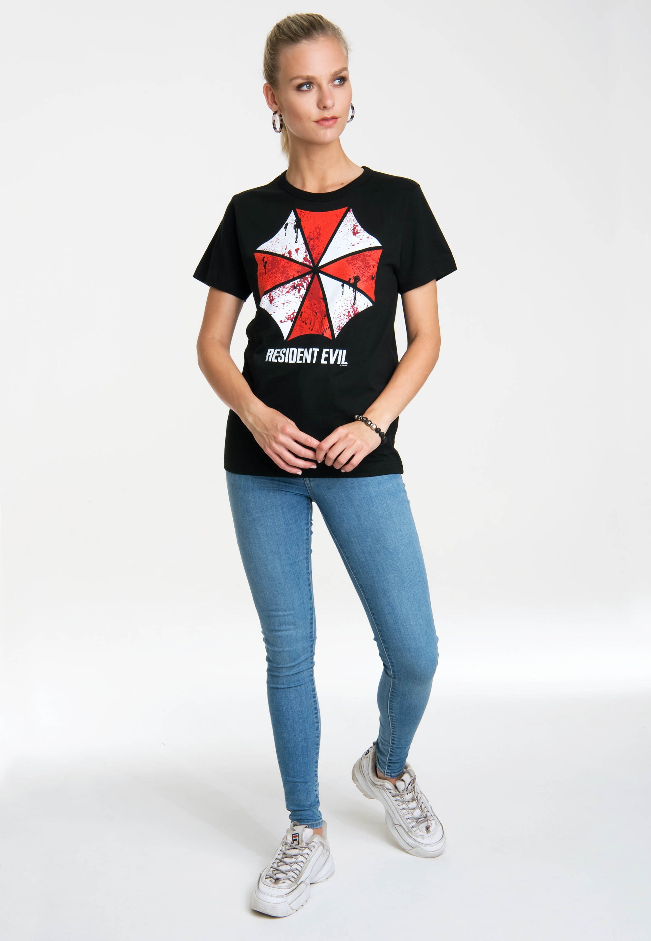 Frauen Shirts & Tops LOGOSHIRT T-Shirt 'Resident Evil' in Schwarz - BD73710 Frauen Shirts & Tops LOGOSHIRT T-Shirt 'Resident Evil' in Schwarz - BD73710