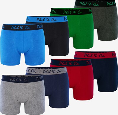 Phil & Co. Berlin Trunks in mischfarben, Produktansicht
