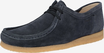 SIOUX Schnürschuh ' Grashopper-H-011 ' in Blau: Vorderseite