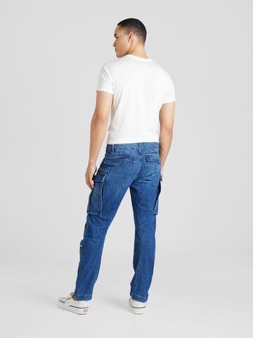 Effilé Pantalon cargo G-STAR en bleu